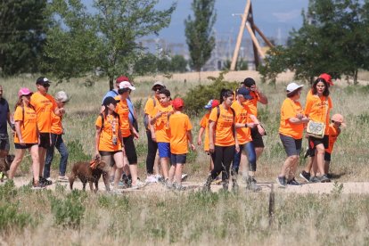 Paseo solidario de Asildem en Ponferrada