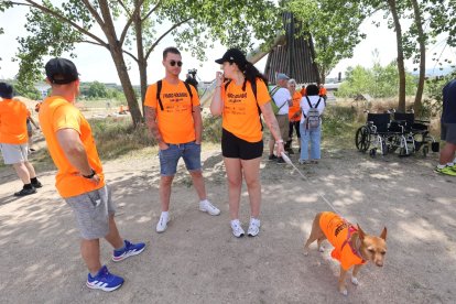 Paseo solidario de Asildem en Ponferrada