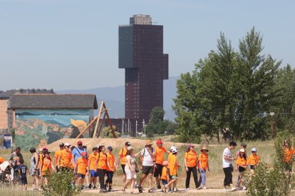 Paseo solidario de Asildem en Ponferrada