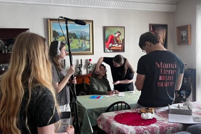 Momento del rodaje