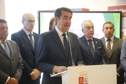 Suárez-Quiñones, durante la rueda de prensa.