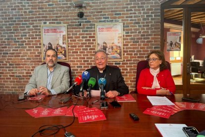 Francisco Pérez, Luis Ángel de las Heras y Aurora Baza.