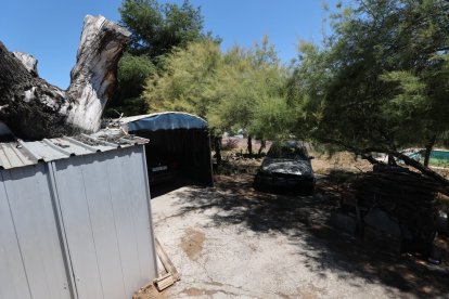 Propiedad en la que ha tenido lugar el presunto homicidio.