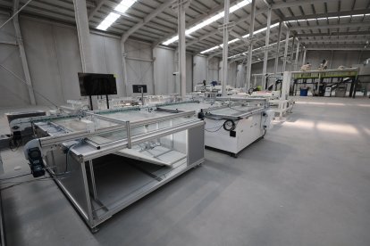 Instalaciones de la nueva planta.