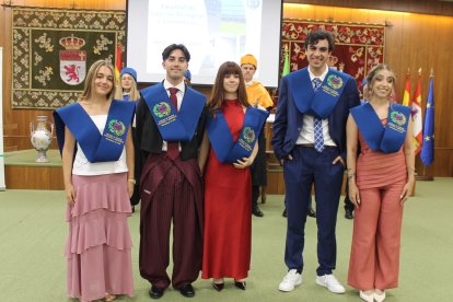 La Universidad de León celebra la graduación de Ciencias Biológicas y Ambientales.