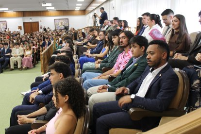 La Universidad de León celebra la graduación de Ciencias Biológicas y Ambientales.
