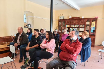 Participantes en las jornadas de valorización de los pastos.