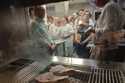 Juanjo Pérez se centró en la carne de vacuno.