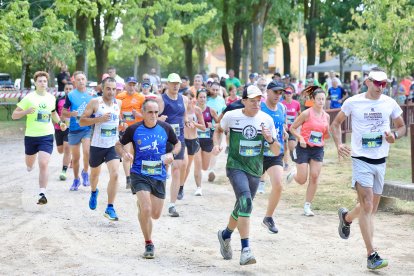 Participantes corriendo
