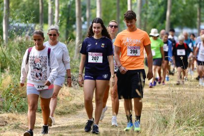 Participantes corriendo