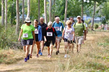 Participantes corriendo