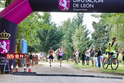 Participantes corriendo