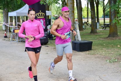 Participantes corriendo