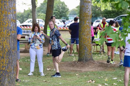 Participantes corriendo