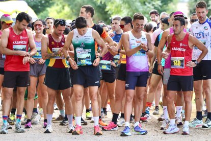 Participantes corriendo
