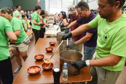 Fiesta de la Alubia en Laguna de Negrillos.