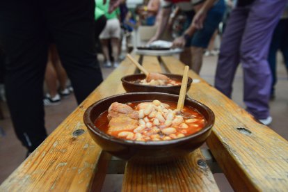 Fiesta de la Alubia en Laguna de Negrillos.