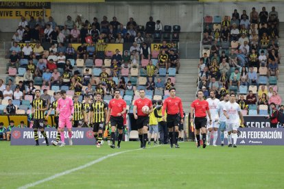 El equipo culturalista se acordó de Rodri Suárez en el partido de estreno para enviarle ánimos.