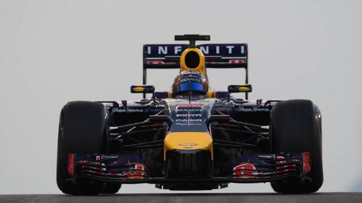 Carlos Sainz, con su Red Bull.