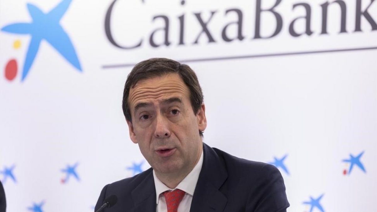 El consejero delegado de CaixaBank, Gonzalo Gortázar