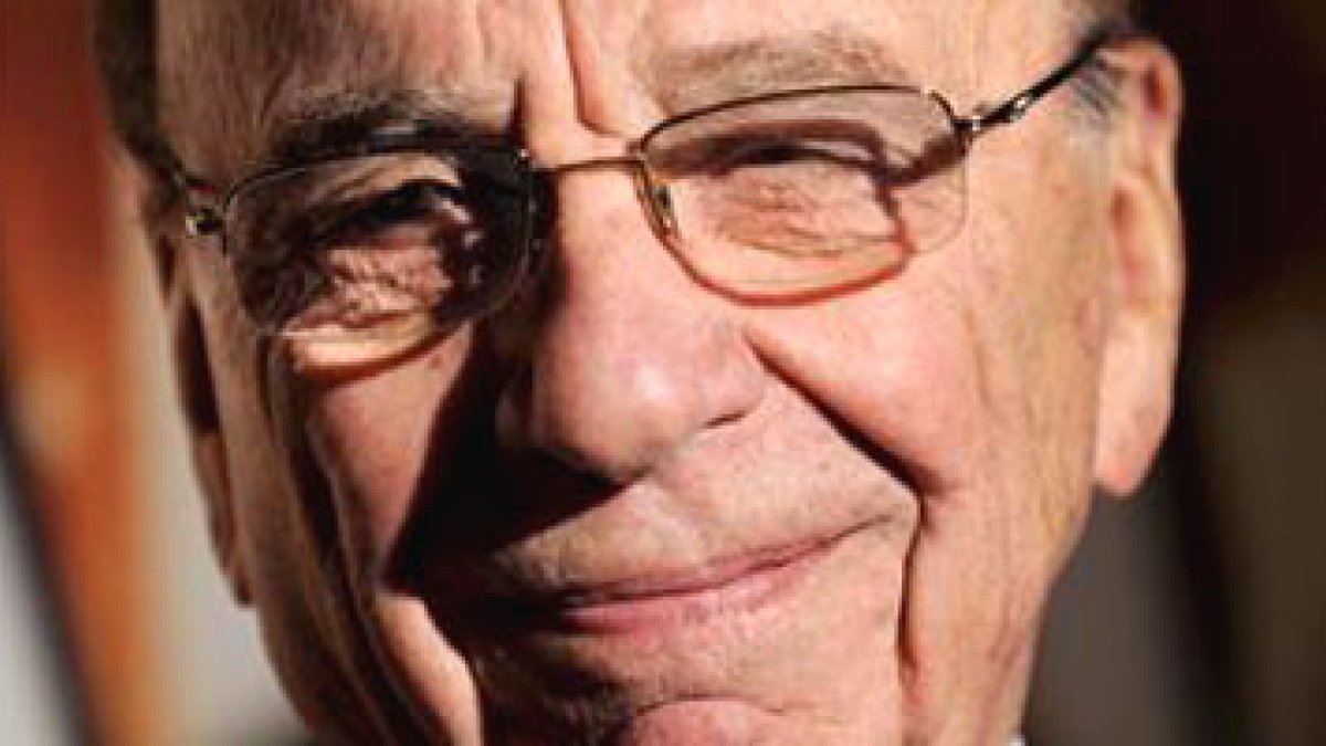 El magnate de los medios, Rupert Murdoch, en el teatro Ziegfeld de Nueva York, en noviembre del 2008