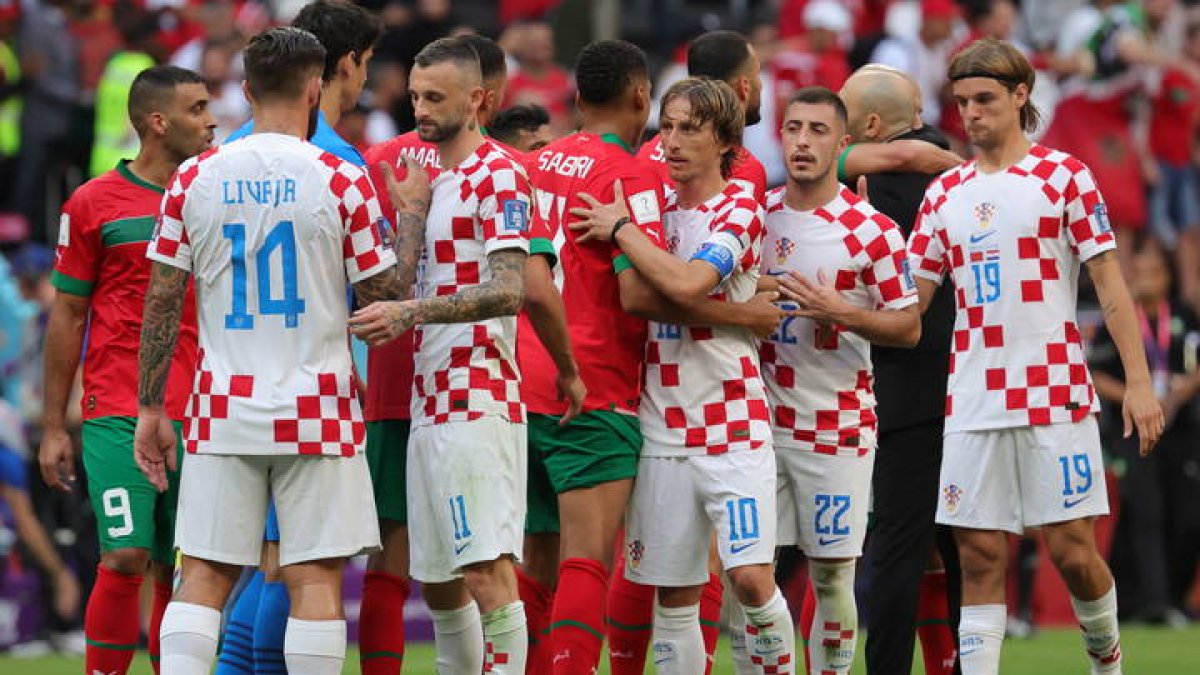 Croacia empata a cero con Marruecos en su debut en el Mundial. ABIR SULTÁN