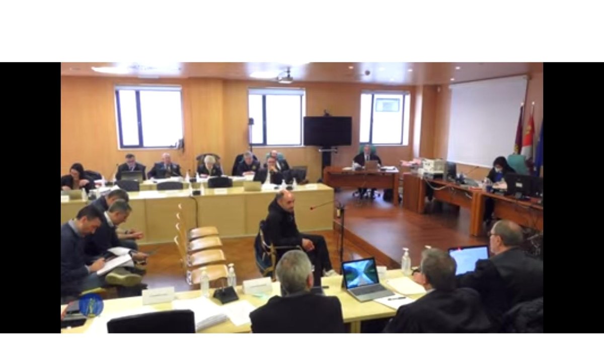 Ángel Villaverde, el primero de los testigos en declarar hoy. DL