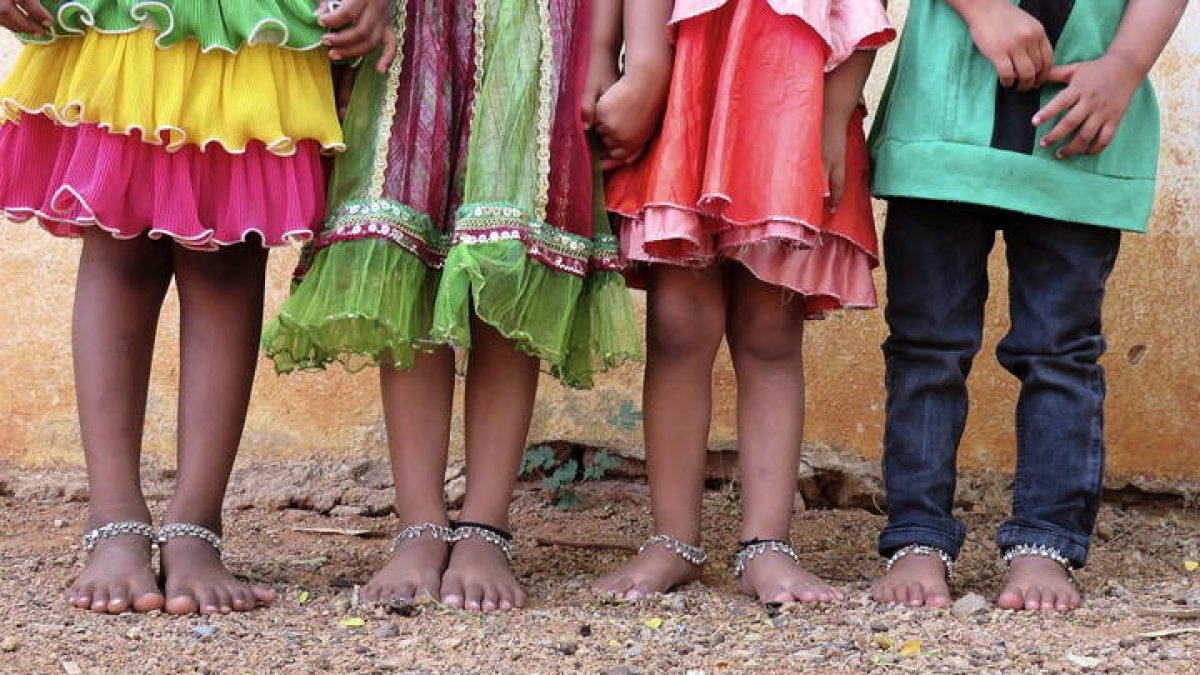 Fotografía sin fecha facilitada por Unicef India, tomada por un niño llamado Kishor en Anantha Sagar. KISHOR