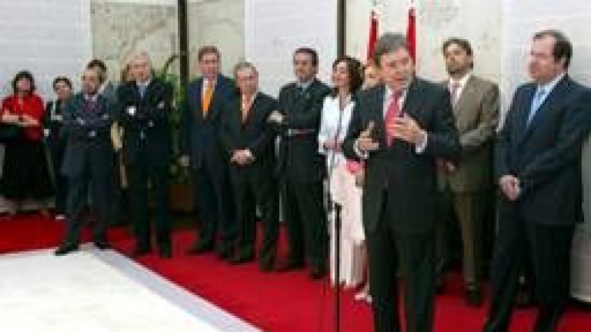 El presidente Juan Vicente Herrera recibió a los presidentes de todos los parlamentos autonómicos