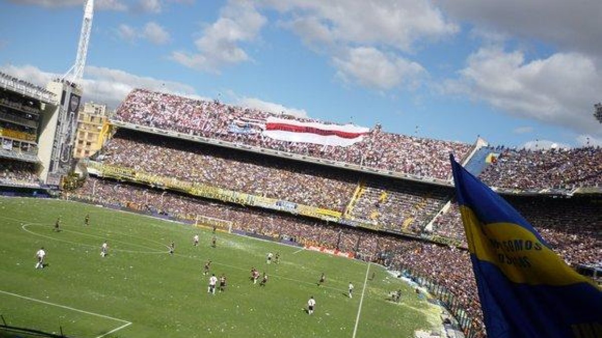 La Bombonera, estadio de Boca Junior.