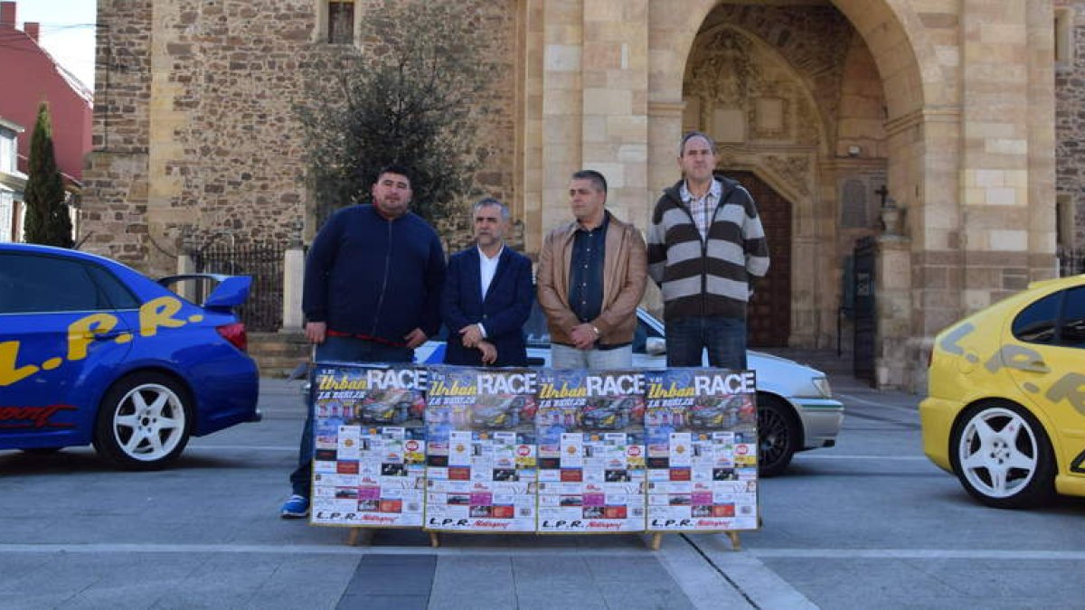 José Ramón Ramos, José Miguel Palazuelo, Andrés Martínez y José Ignacio Salgado en la presentación. DL