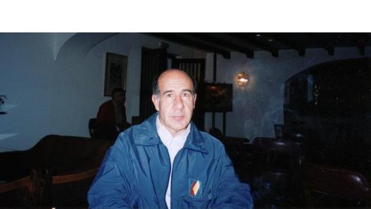 Carlos García Lubén poco antes de desaparecer. DL