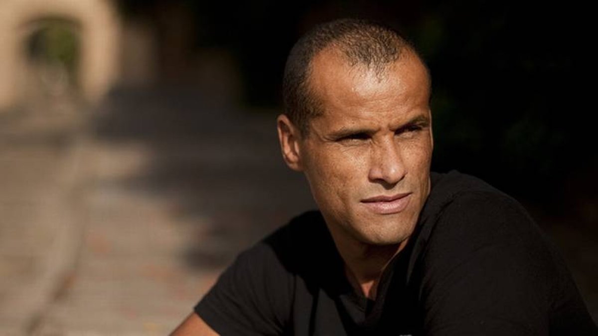 Rivaldo posa en el monasterio de Pedralbes, en el 2012.