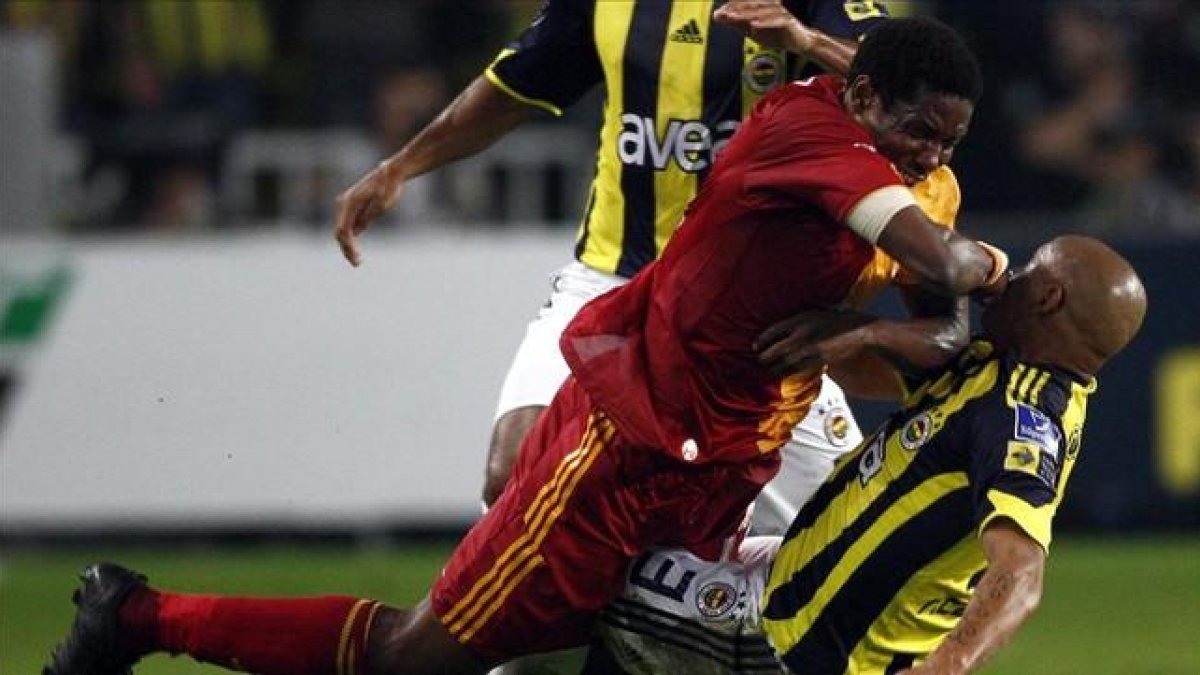 Un partido de la Superliga de Turquía.