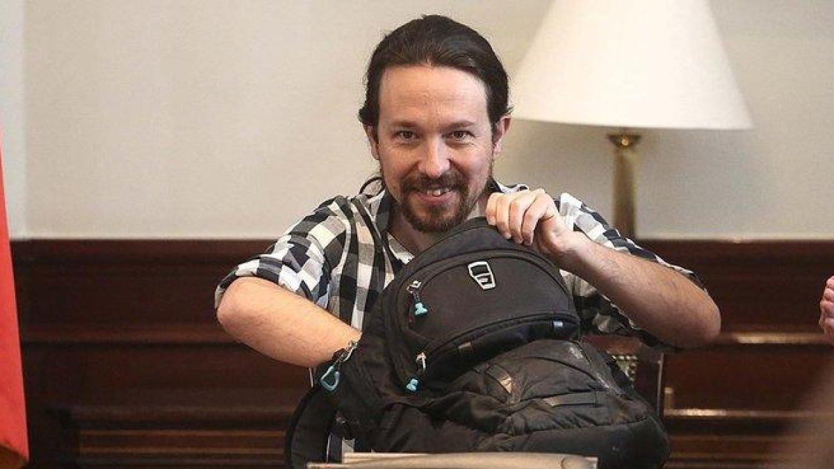 El secretario general de Podemos, Pablo Iglesias.