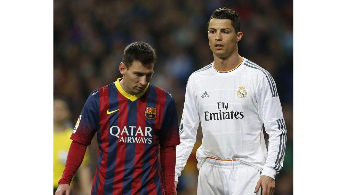 Messi y Cristiano Ronaldo, en uno de los clásicos de la pasada temporada.