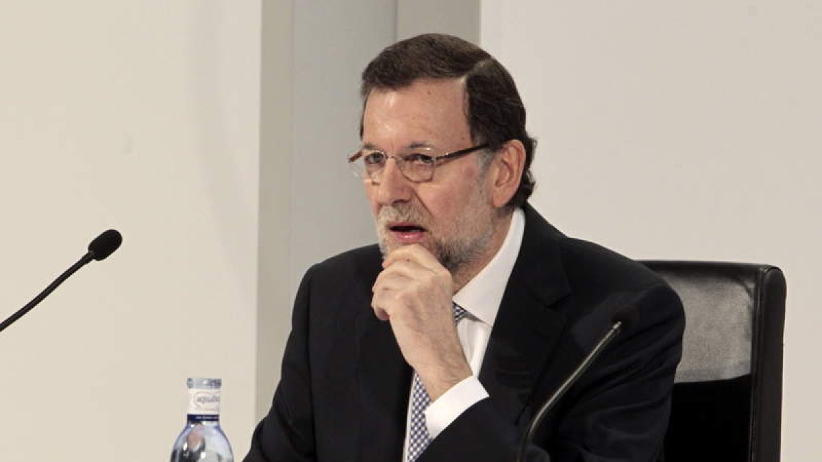 Mariano Rajoy, ayer, en la Asamblea Anual del Instituto de Empresa Familiar.