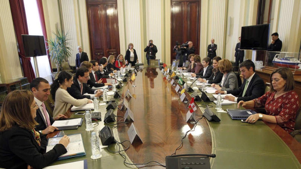 Un momento del Consejo Consultivo de Política Agrícola, que tuvo lugar ayer en Madrid