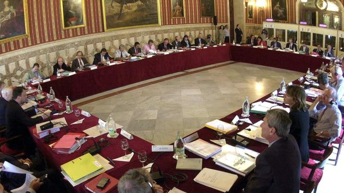 Reunión del consejo de administración del BEI.