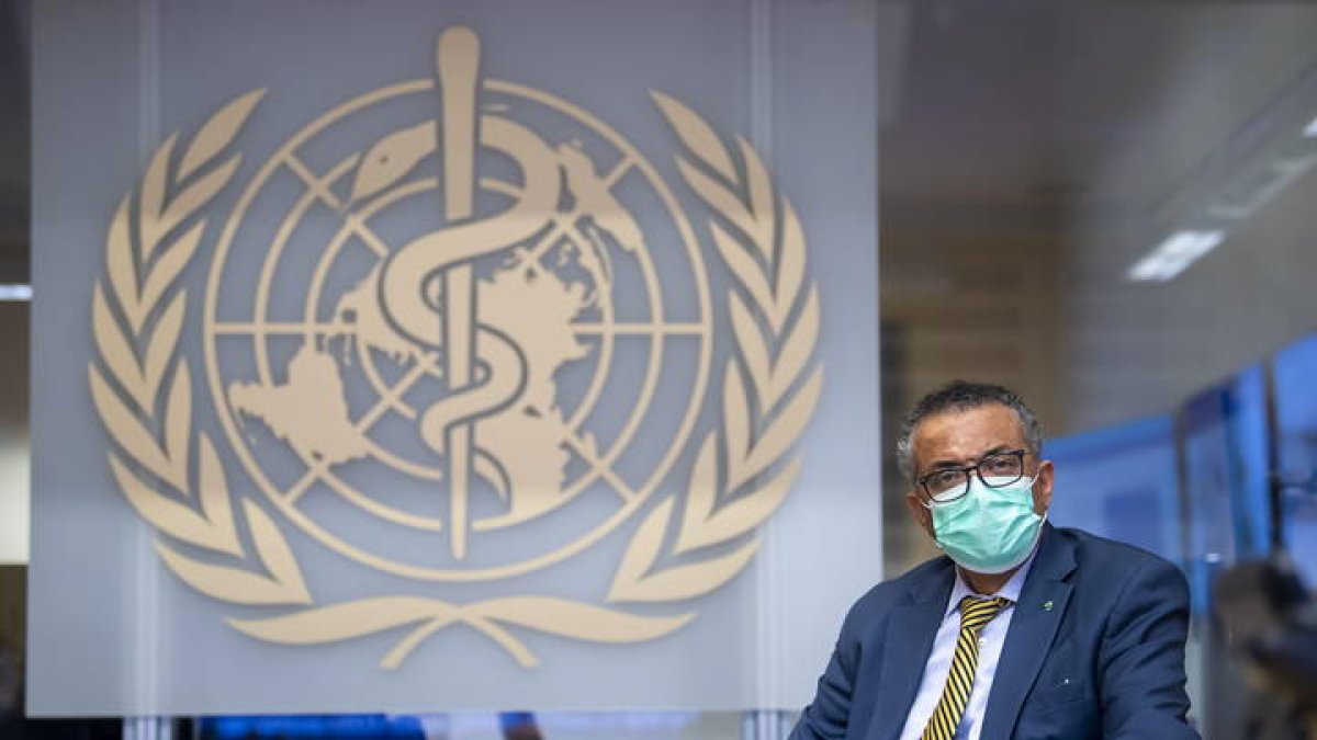 El director general de la Organización Mundial de la Salud (OMS), Tedros Adhanom. MARTIAL TREZZINI