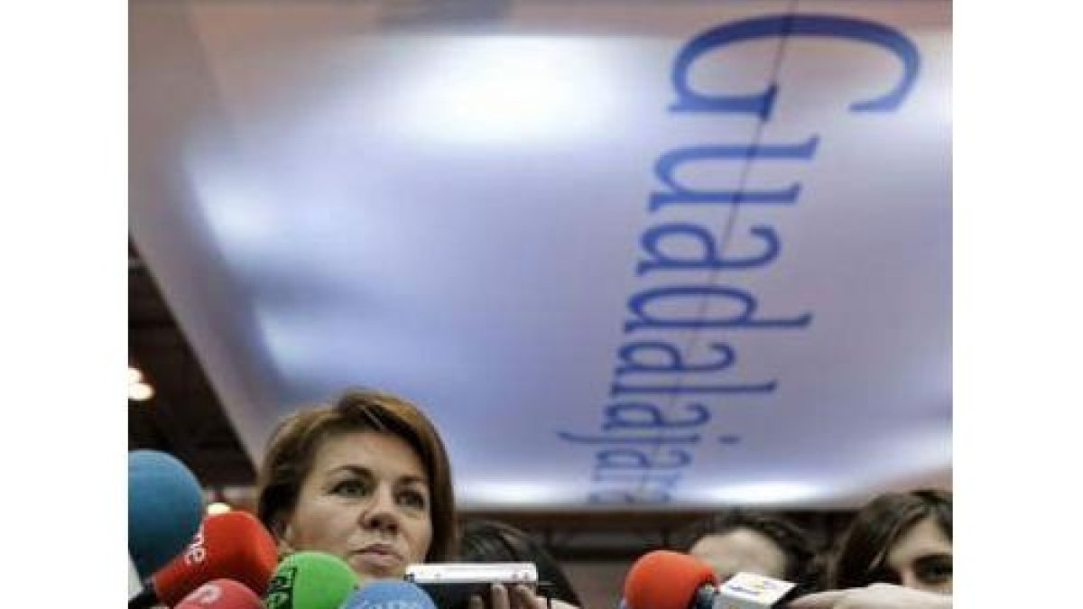 Cospedal apoyó la apertura del debate sobre la cadena perpetua en España.