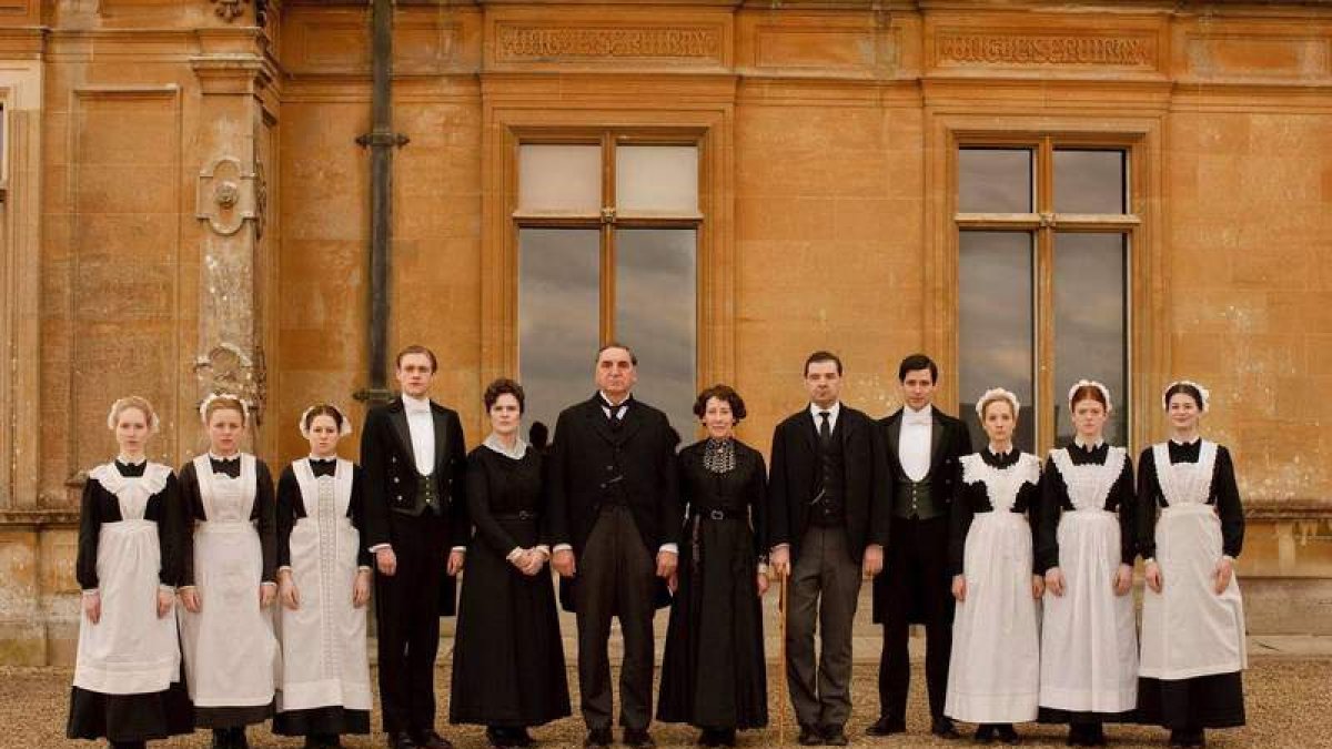 Sirvientes de la serie ‘Downton Abbey’