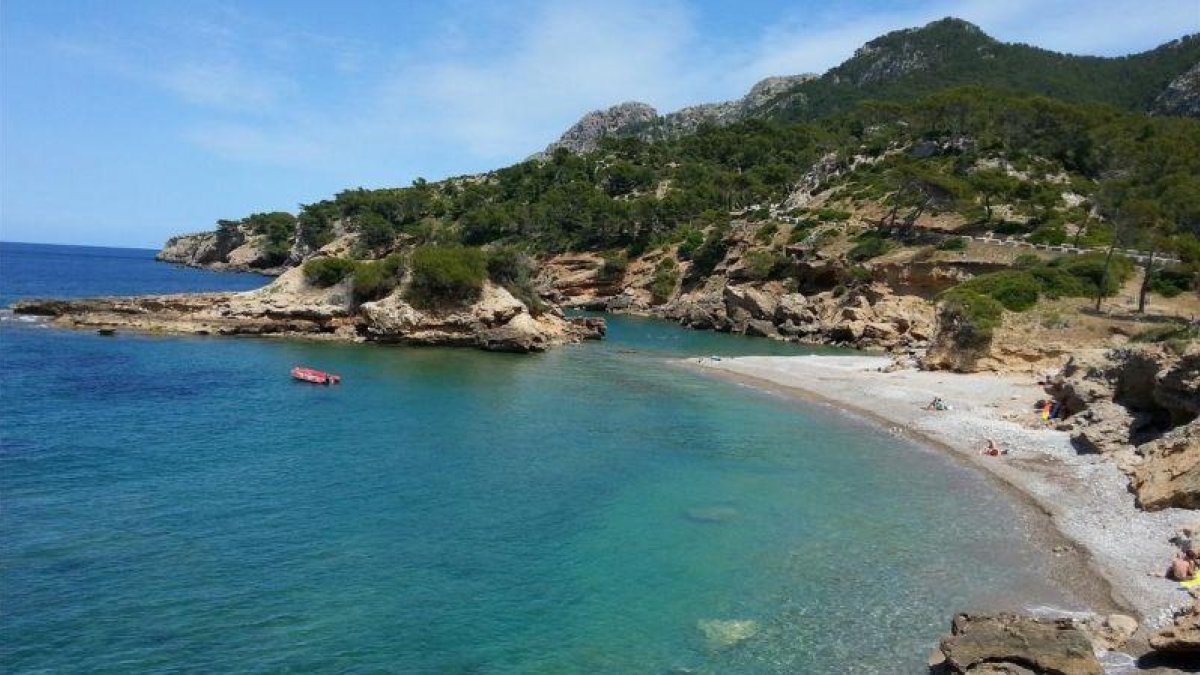 Playa de SIllot, en Mallorca.