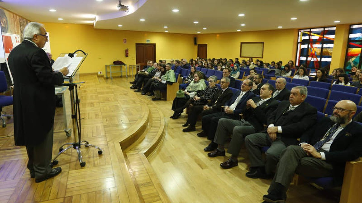 Un momento del acto del inicio del curso. jesús f. salvadores