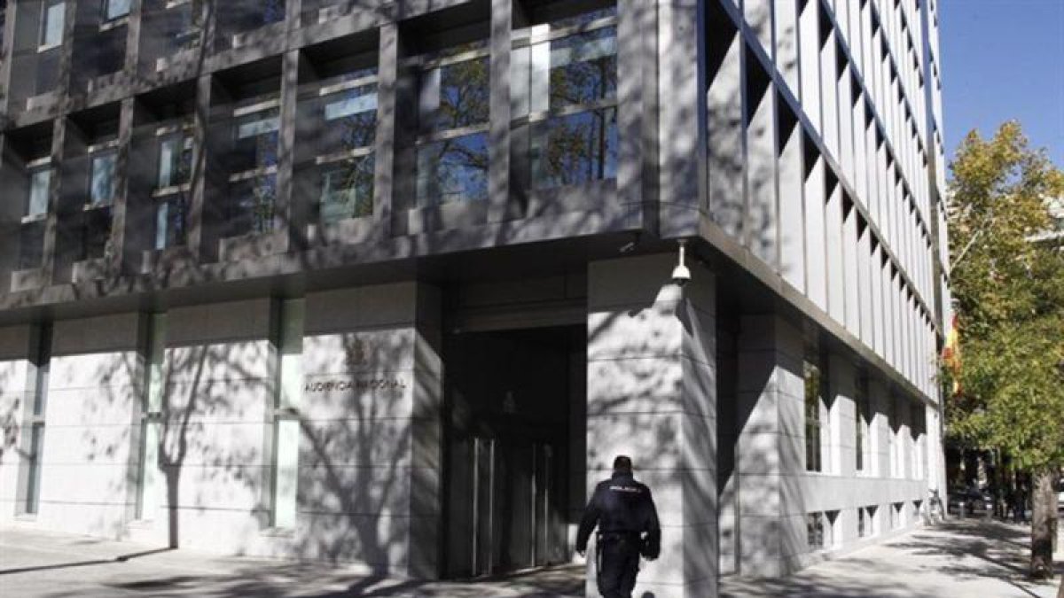 La sede la Audiencia Nacional, en Madrid.