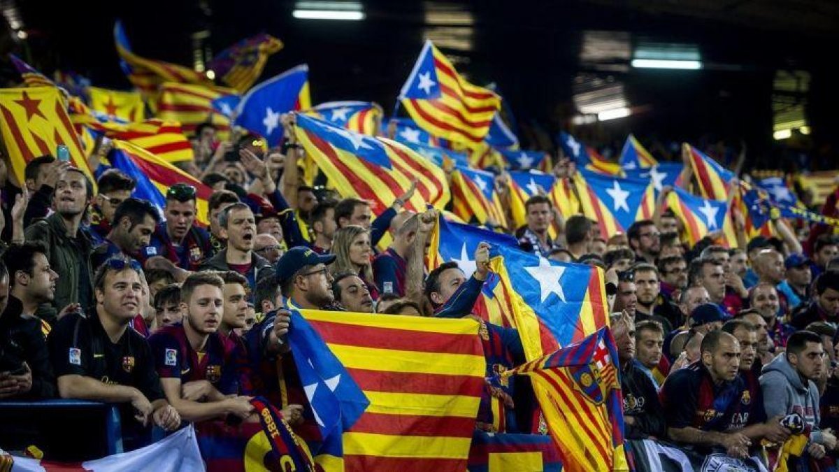 Una imagen de la final del 2016 en el Calderón entre el Barça y el Sevilla