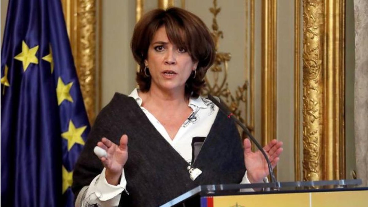 La ministra de Economía, Dolores Delgado.