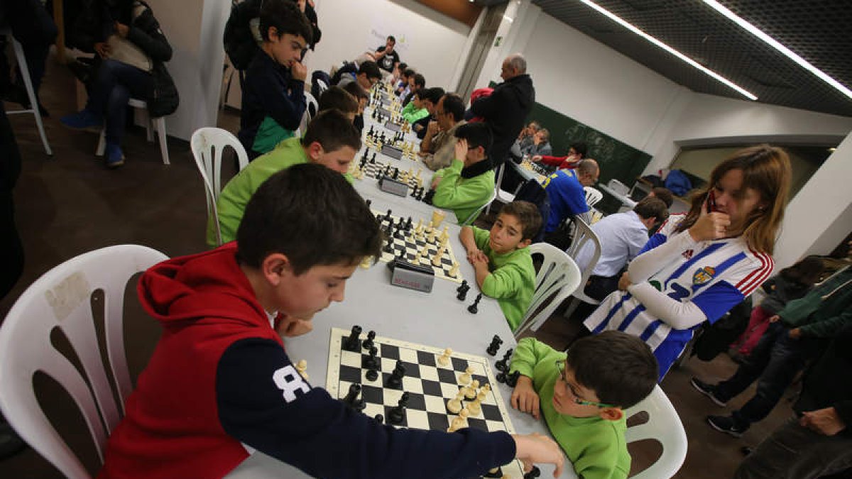 El Club de Ajedrez Temple colaboró en el primer Torneo Plaza Gourmet.