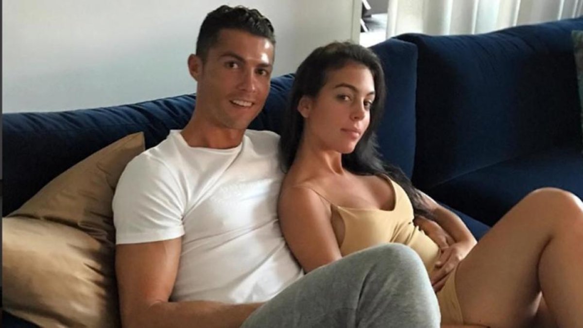Cristiano Ronaldo y Giorgina Rodríguez.