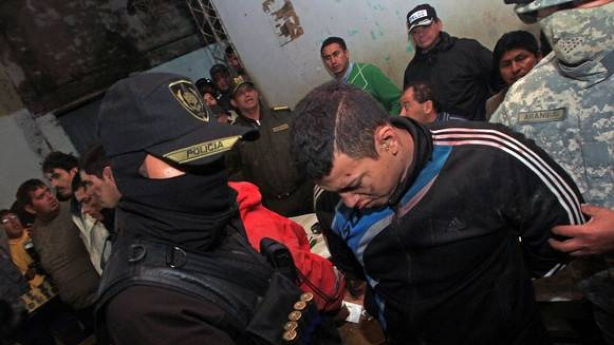 Uno de los detenidos en la reyerta en la cárcel boliviana de Palmasola.